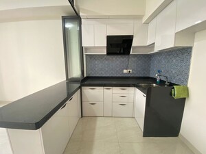 Kitchen in 1 BHK Apartment at Lodha Crown Quality Homes, Majiwada – for Rent