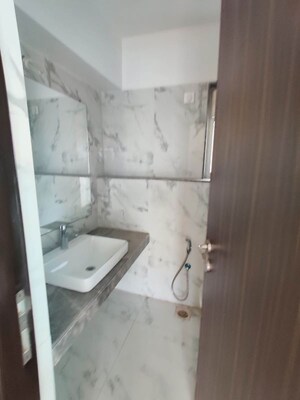 Bathroom in 1 BHK Apartment at IM Applaud 38, Goregaon East – for Rent