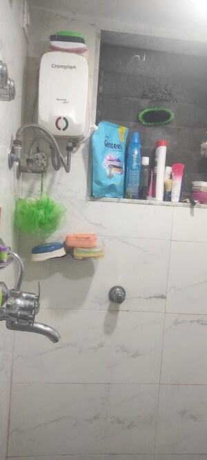 Bathroom in 1 RK Apartment at Swastik Park Kiran Mill Colony, Kiran Mill Colony – for Sale