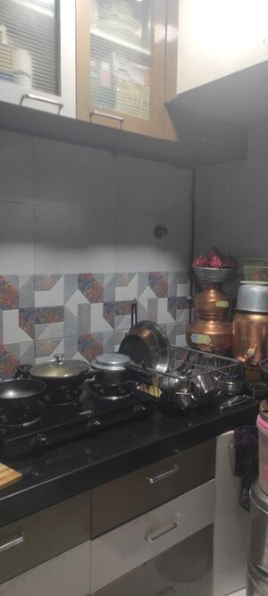 Kitchen in 1 RK Apartment at Swastik Park Kiran Mill Colony, Kiran Mill Colony – for Sale