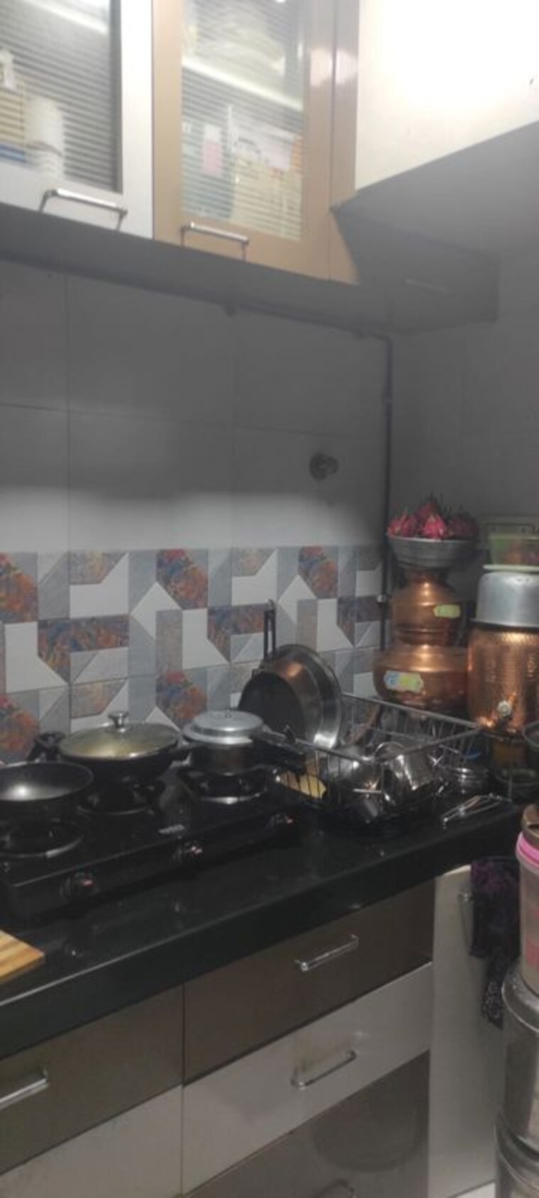 Kitchen, swastik-park-kiran-mill-colony 1 Bedroom 450 Sq.Ft. Apartment In Kiran Mill Colony Thane 10619013