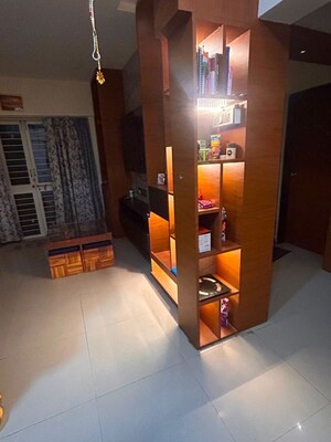 Living Room in 2 BHK Apartment at Eden Greenlands, Rahatani – for Rent