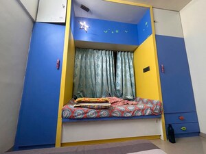 Bedroom in 2 BHK Apartment at Eden Greenlands, Rahatani – for Rent