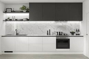 Kitchen in 3 BHK Apartment at Bren Soho, Kanakapura Road – for Sale