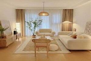 Living Room in 3 BHK Apartment at Bren Soho, Kanakapura Road – for Sale