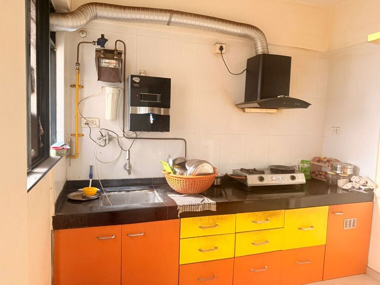 Kitchen, goel-ganga-gyanganga 2 Bedroom 820 Sq.Ft. Apartment In Rahatani Pune 10619043