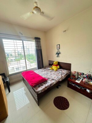Bedroom in 2 BHK Apartment at Adi Horizons, Wakad – for Rent