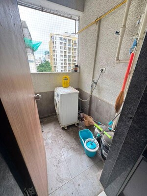 Bathroom in 2 BHK Apartment at Adi Horizons, Wakad – for Rent