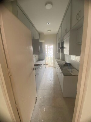 Building Lobby in 3 BHK Apartment at DLF Westend Heights New Town, Akshayanagar – for Rent