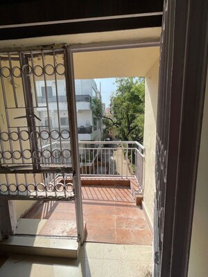 Balcony in 2 BHK Apartment at Vasant Kunj – for Rent
