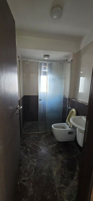 Bathroom in 3 BHK Apartment at DB Woods, Goregaon East – for Rent