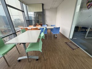 Dining area in  Office Space at Panchshil World Trade Center, Kharadi – for Rent