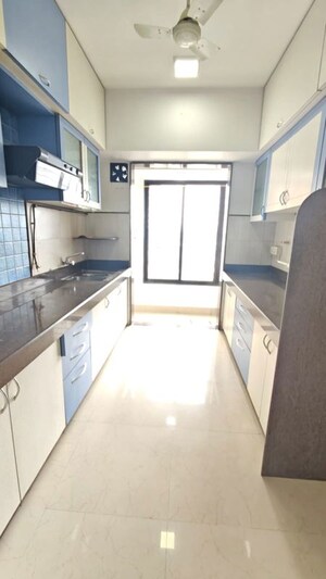 Kitchen in 3 BHK Apartment at Goyal Lakshchandi Heights, Goregaon East – for Rent