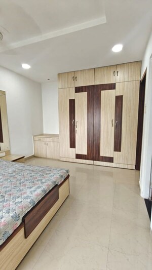 Bedroom in 3 BHK Apartment at Goyal Lakshchandi Heights, Goregaon East – for Rent