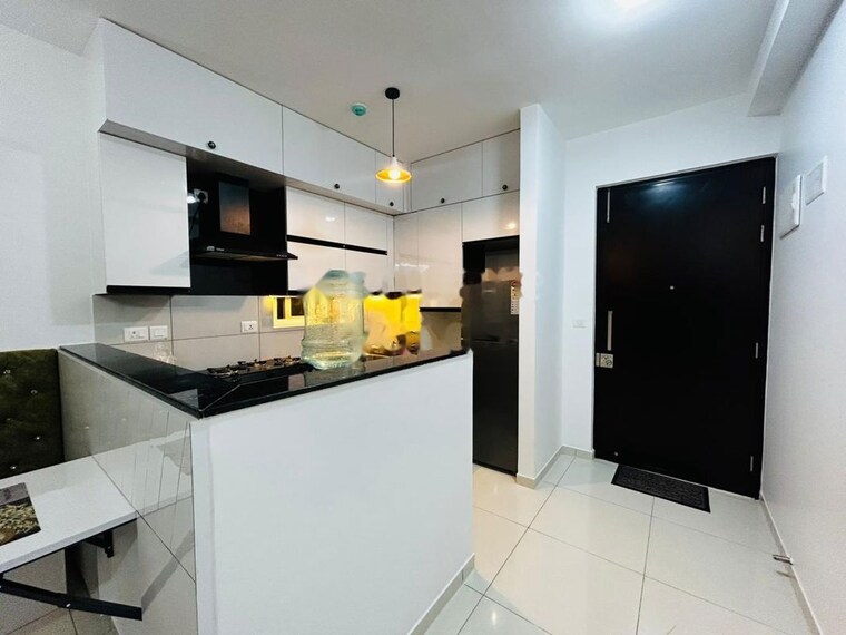 Kitchen, ahad-serenity 3 Bedroom 1500 Sq.Ft. Apartment In Rayasandra Bangalore 10619118