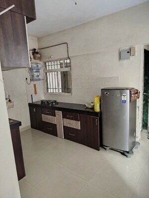 Kitchen in 1 BHK Apartment at Aishwaryam Greens Co-operative Housing Society, Wakad – for Sale