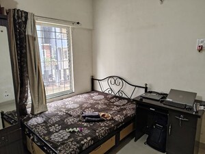 Bedroom in 1 BHK Apartment at Aishwaryam Greens Co-operative Housing Society, Wakad – for Sale
