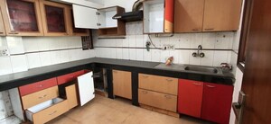 Kitchen in 3 BHK Apartment at Madhur Jivan Apartment, Sector 56 – for Rent