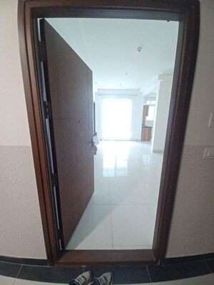 Bathroom in 1 RK Apartment at Brigade Cornerstone Utopia, Varthur – for Rent