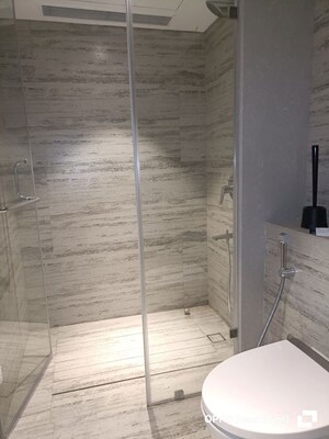 Bathroom in 2 BHK Apartment at Rustomjee Paramount, Khar West – for Rent