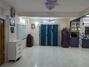 Living Room in 3 BHK Apartment at Brigade Cornerstone Utopia, Varthur – for Rent