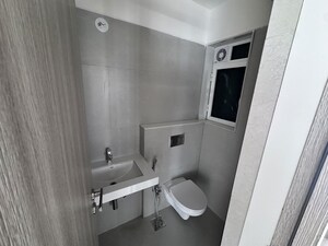 Bathroom in 1 BHK Apartment at Rustomjee Cleon, Bandra East – for Rent
