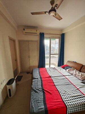 Bedroom in 3.5 BHK Builder Floor at Orchid Island, Sector 51 – for Rent