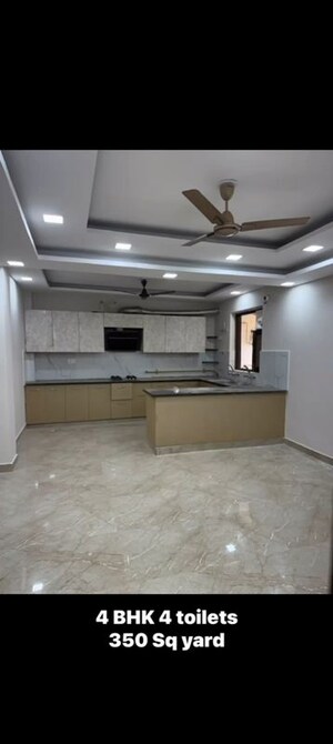Kitchen in 4 BHK Builder Floor at Green Fields Colony – for Rent