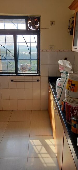 Kitchen in 2 BHK Apartment at Sheth Vasant Galaxy, Goregaon West – for Rent
