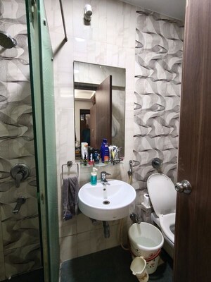 Bathroom in 3 BHK Apartment at HDIL Metropolis Residences, Andheri West – for Rent