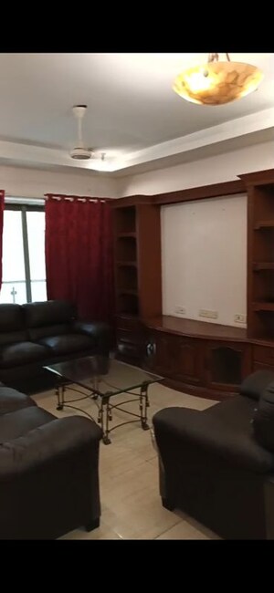 Living Room in 3 BHK Apartment at HDIL Metropolis Residences, Andheri West – for Rent