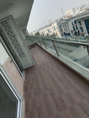 Balcony in 3 BHK Apartment at Omaxe Royal Residency Faridabad, Sector 79 – for Rent