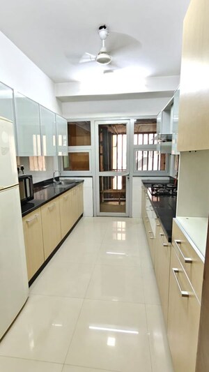 Kitchen in 4 BHK Apartment at DB Woods, Goregaon East – for Rent