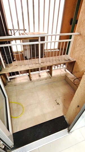 Balcony in 4 BHK Apartment at DB Woods, Goregaon East – for Rent