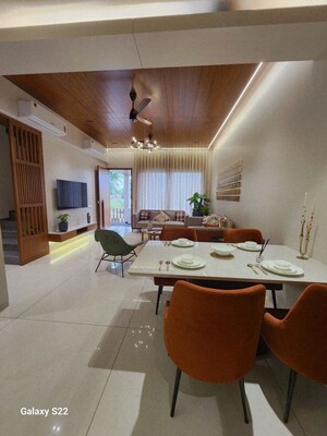 Dining Room in 4 BHK Villa at VadodarA-Halol Highway – for Sale
