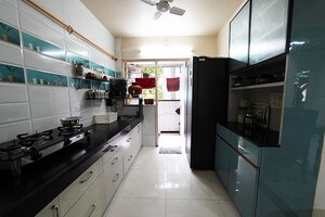 Kitchen in 3 BHK Apartment at Satellite – for Sale