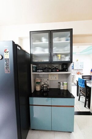 Kitchen in 3 BHK Apartment at Satellite – for Sale