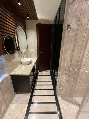 Bathroom in 4 BHK Builder Floor at Greater Kailash ii – for Rent