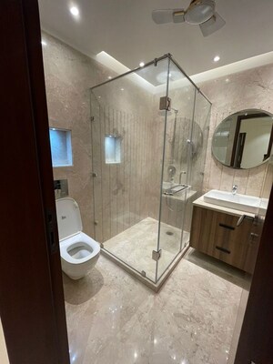 Bathroom in 4 BHK Builder Floor at Greater Kailash ii – for Rent