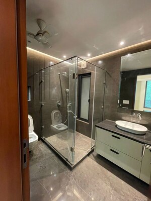 Bathroom in 4 BHK Builder Floor at Greater Kailash ii – for Rent