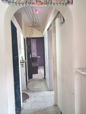 Building Lobby in 1 BHK Apartment at Lokpuram CHS, Vasant Vihar – for Rent