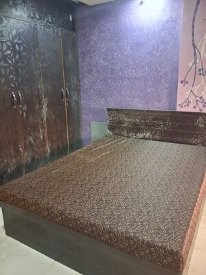 Bedroom in 1 BHK Apartment at Lokpuram CHS, Vasant Vihar – for Rent