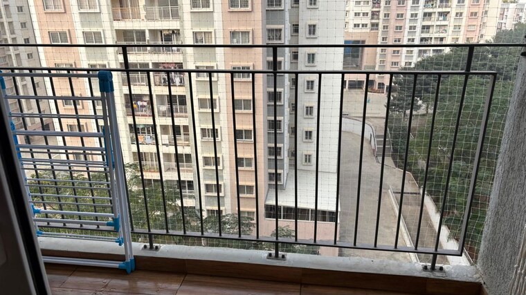 Balcony, assetz-here-and-now 2 Bedroom 16000 Sq.Ft. Apartment In Thanisandra Bangalore 10619306