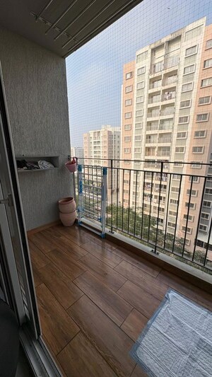 Balcony in 2 BHK Apartment at Assetz Here And Now, Thanisandra – for Rent