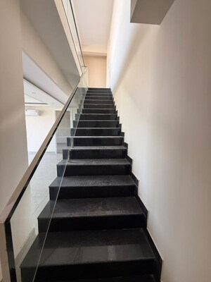 Staircase in 3 BHK Penthouse at MRS Hi Greens, Kishanpura – for Sale