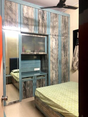 Bathroom in 2 BHK Apartment at La View Tower, Mahalaxmi – for Rent