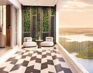 Balcony in 3.5 BHK Apartment at Lodha Azur, Bannerghatta Road – for Sale