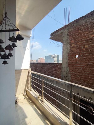 Balcony in 1 BHK Builder Floor at Freedom Fighters Enclave – for Rent