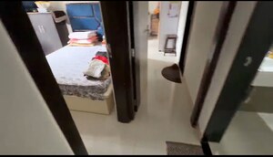 Building Lobby in 2 BHK Apartment at Ashar Metro Towers, Vartak Nagar – for Rent