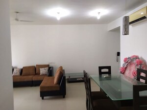 Living Room in 2.5 BHK Apartment at Oberoi Springs, Andheri West – for Rent